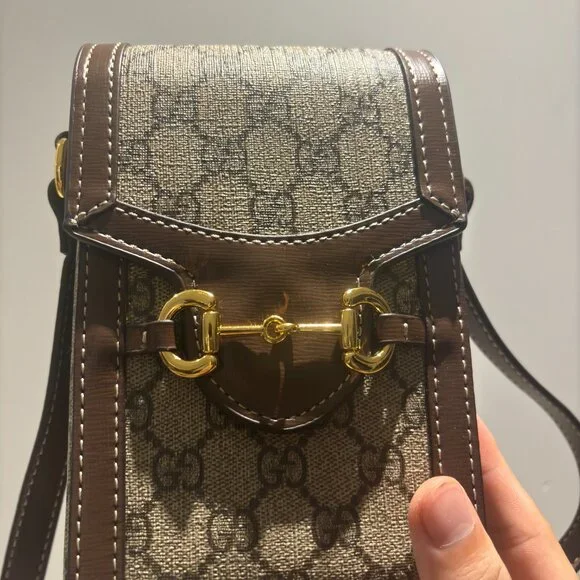 Gucci mobile phone bag crossbody bag - Picture 2 of 5